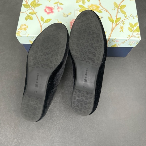 Like new! Birdies The Starling Velvet Black size 6.5 - Picture 3 of 3